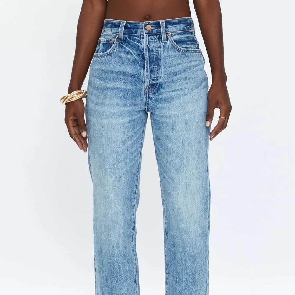 Pistola Cassie Super High Rise Straight NWT